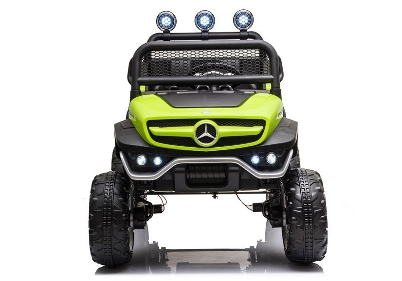 Electric Ride On Mercedes Unimog S Green