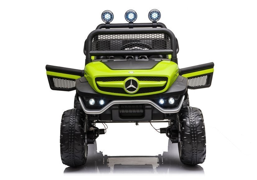 Electric Ride On Mercedes Unimog S Green