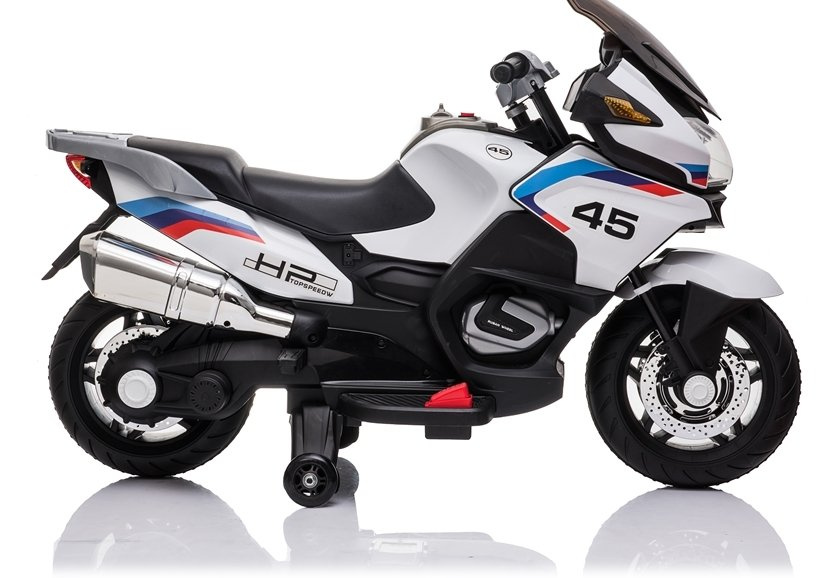 Electric Ride-On Motorbike XMX609 White