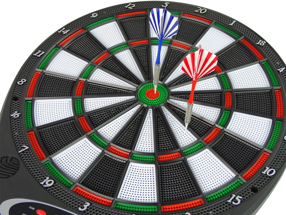 Electronic Dartboard 43 cm x 38 cm