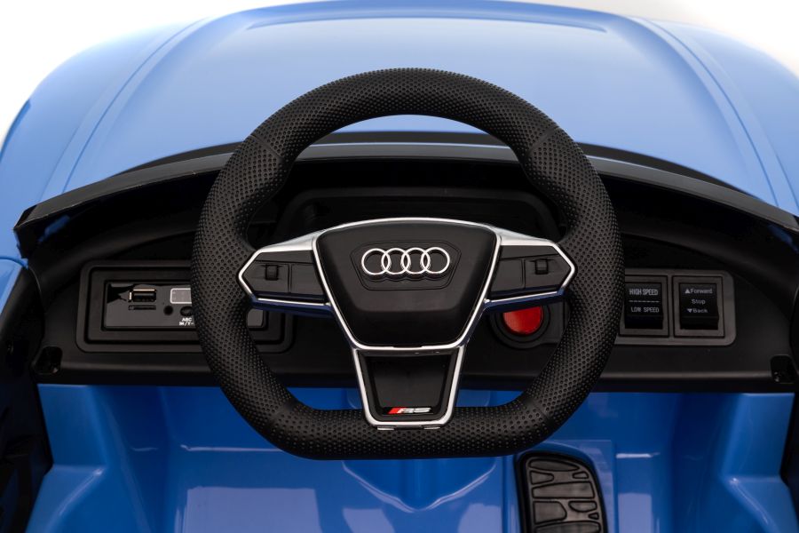 Elektriskā sporta automašīna bērniem Audi E-Tron GT QLS-6888 Blue