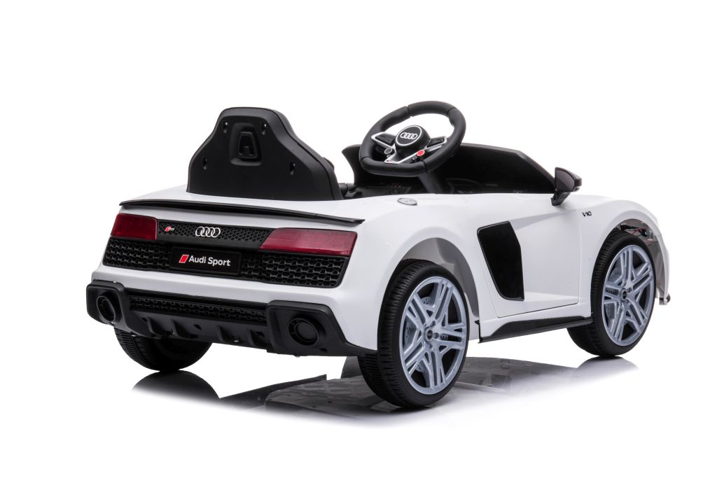 Elektriskā sporta automašīna bērniem Audi R8 Lift A300 White