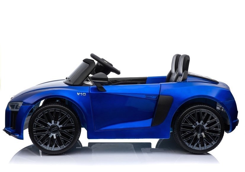 Elektriskā sporta automašīna bērniem Audi R8 Spyder Blue