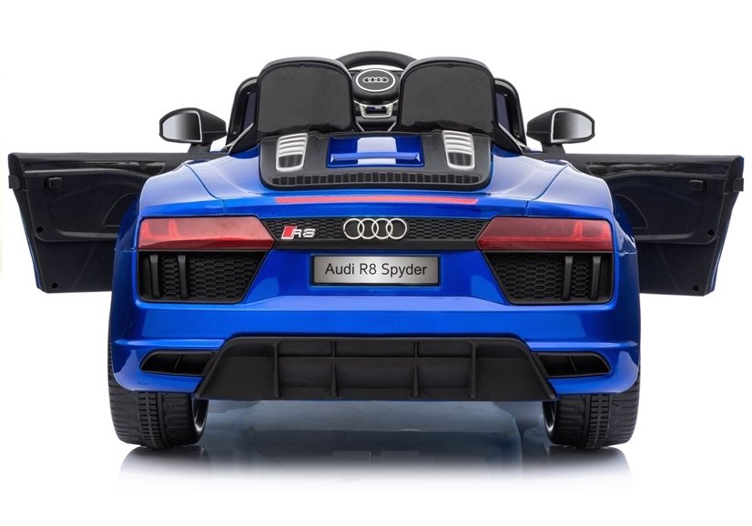 Elektriskā sporta automašīna bērniem Audi R8 Spyder Blue