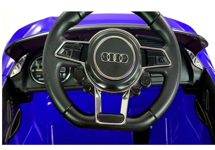 Elektriskā sporta automašīna bērniem Audi R8 Spyder Blue