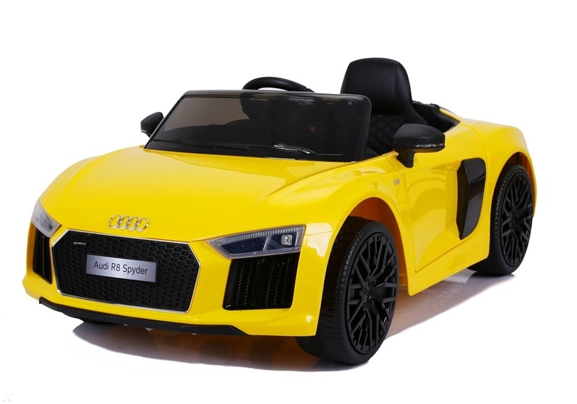 Elektriskā sporta automašīna bērniem Big Audi R8 JJ2198 Yellow