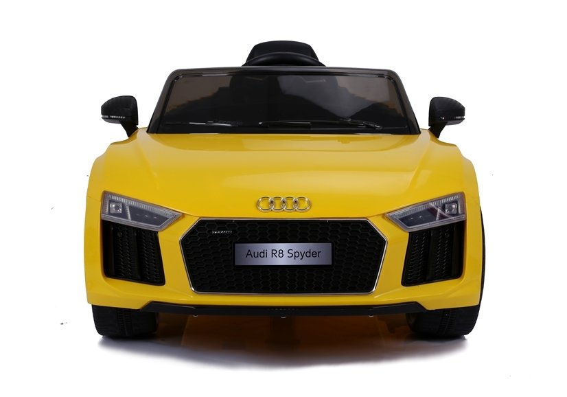 Elektriskā sporta automašīna bērniem Big Audi R8 JJ2198 Yellow