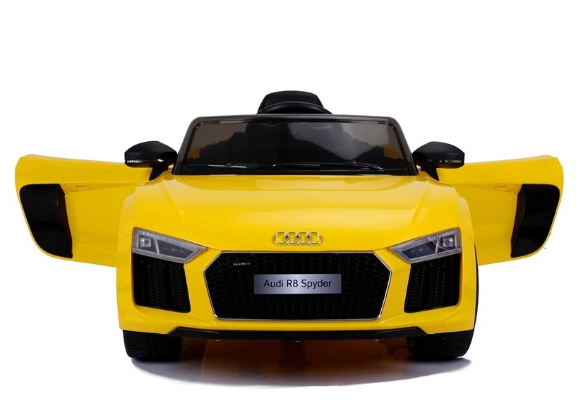 Elektriskā sporta automašīna bērniem Big Audi R8 JJ2198 Yellow