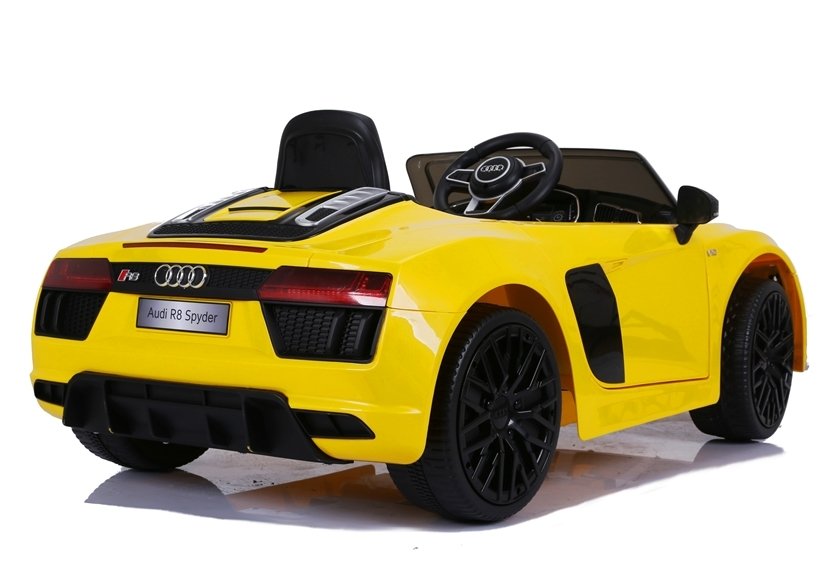 Elektriskā sporta automašīna bērniem Big Audi R8 JJ2198 Yellow