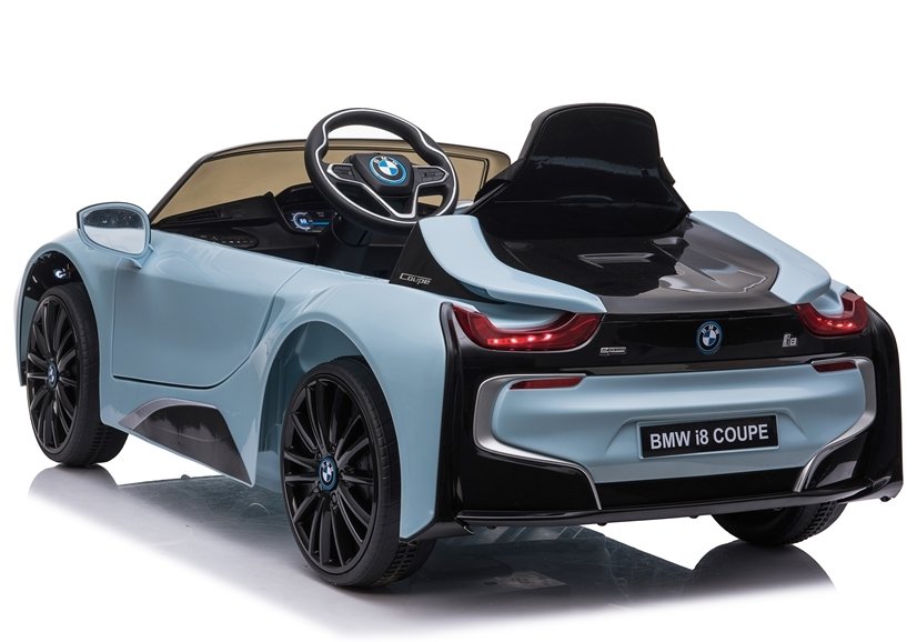 Elektriskā sporta automašīna bērniem BMW I8 JE1001 Blue