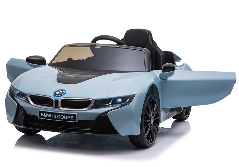 Elektriskā sporta automašīna bērniem BMW I8 JE1001 Blue