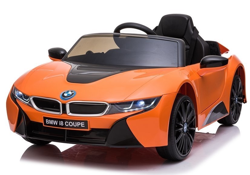 Elektriskā sporta automašīna bērniem BMW I8 JE1001 Orange