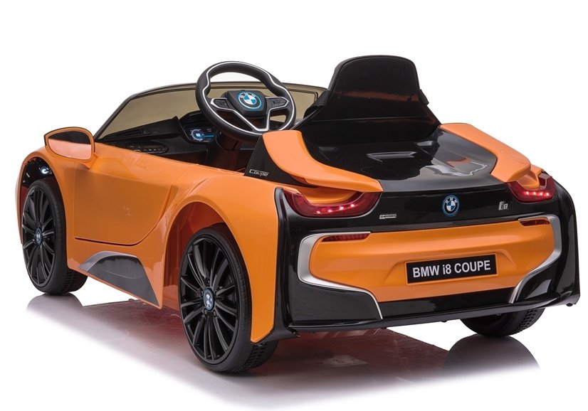 Elektriskā sporta automašīna bērniem BMW I8 JE1001 Orange