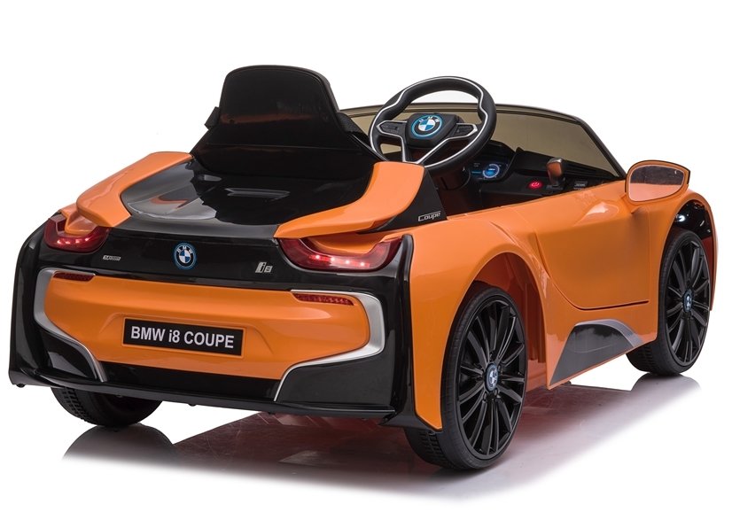 Elektriskā sporta automašīna bērniem BMW I8 JE1001 Orange