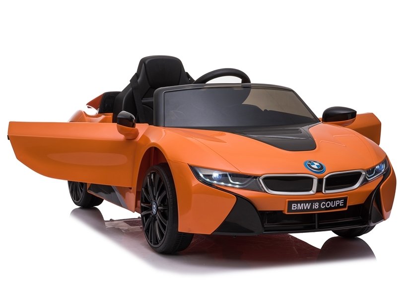 Elektriskā sporta automašīna bērniem BMW I8 JE1001 Orange