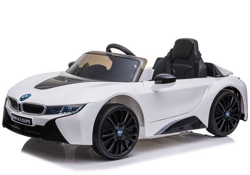 Elektriskā sporta automašīna bērniem BMW I8 JE1001 White