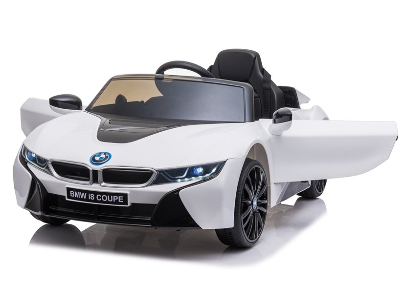 Elektriskā sporta automašīna bērniem BMW I8 JE1001 White