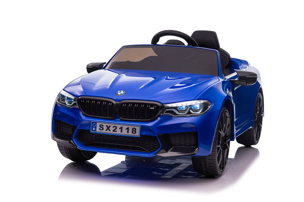 Elektriskā sporta automašīna bērniem BMW M5 Blue