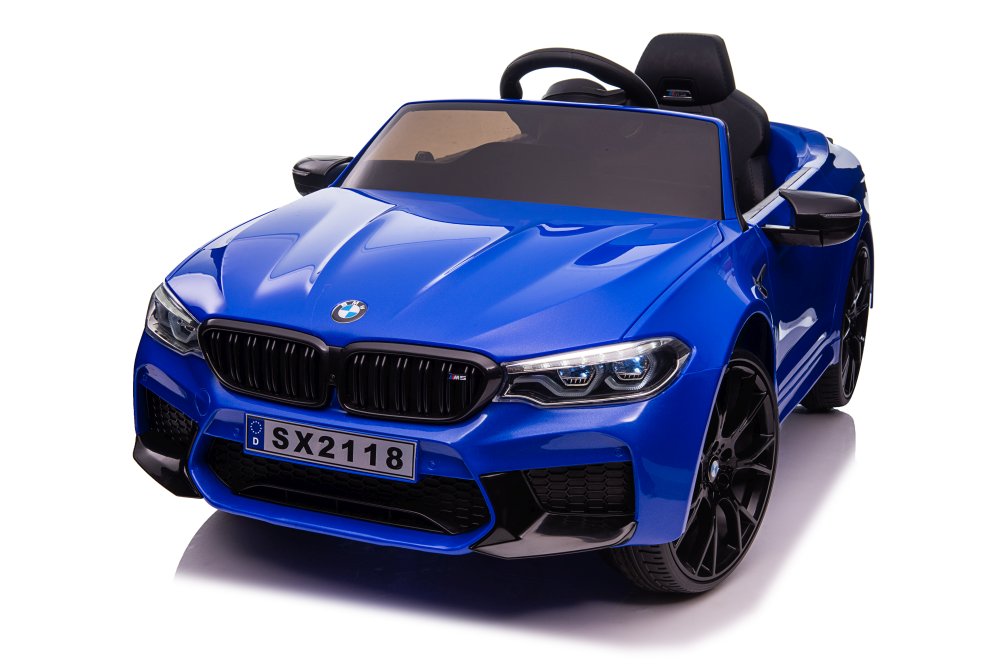 Elektriskā sporta automašīna bērniem BMW M5 Blue