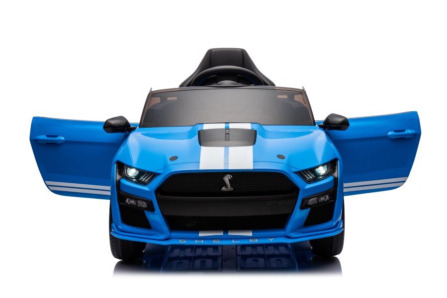 Elektriskā sporta automašīna bērniem Ford Mustang GT500 Shelby Blue