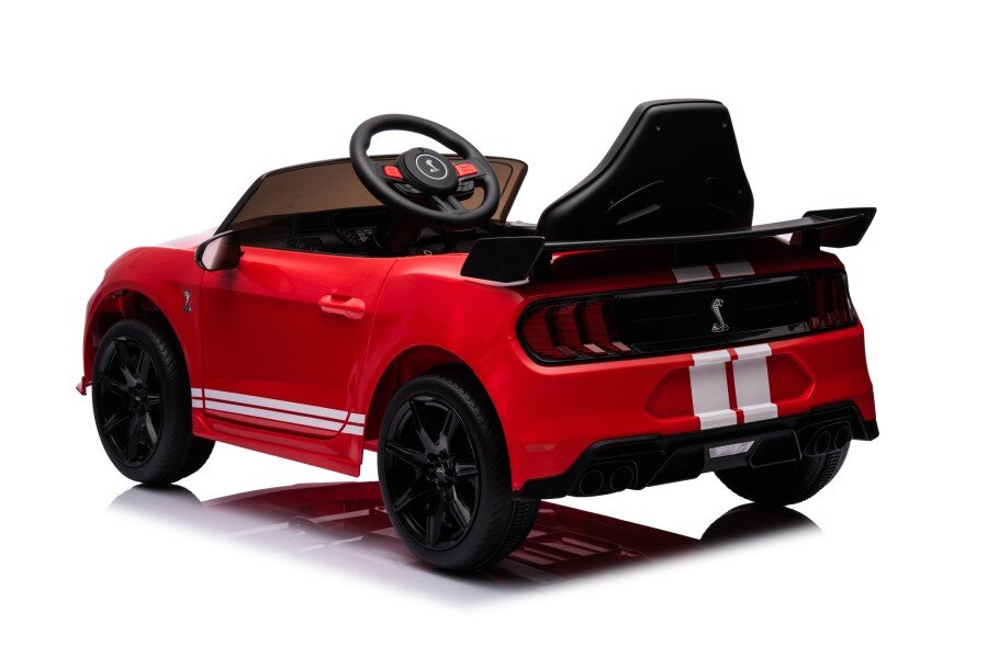 Elektriskā sporta automašīna bērniem Ford Mustang GT500 Shelby Red