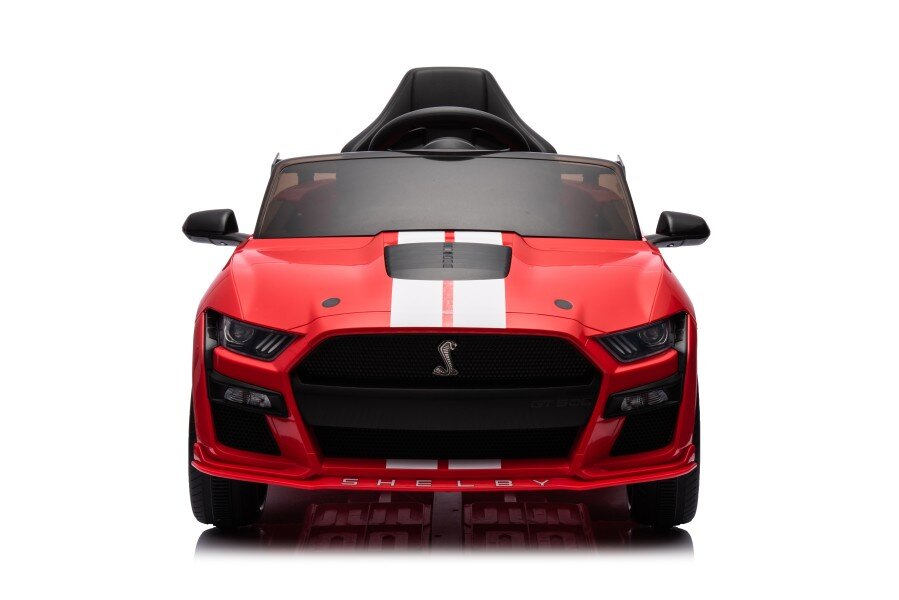 Elektriskā sporta automašīna bērniem Ford Mustang GT500 Shelby Red