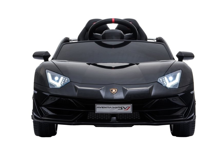 Elektriskā sporta automašīna bērniem Lamborghini Aventador Black