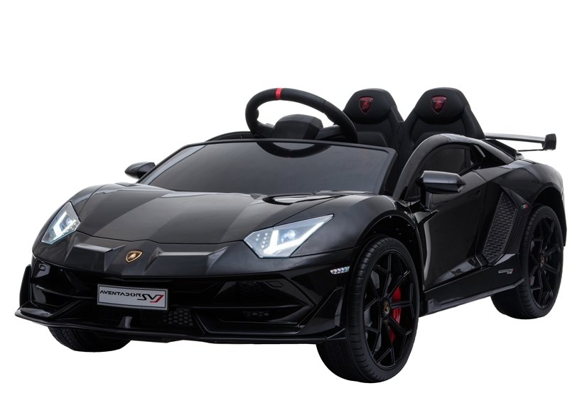 Elektriskā sporta automašīna bērniem Lamborghini Aventador Black