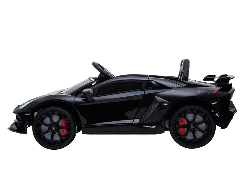 Elektriskā sporta automašīna bērniem Lamborghini Aventador Black