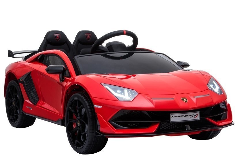 Elektriskā sporta automašīna bērniem Lamborghini Aventador Red