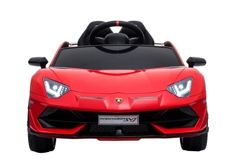 Elektriskā sporta automašīna bērniem Lamborghini Aventador Red