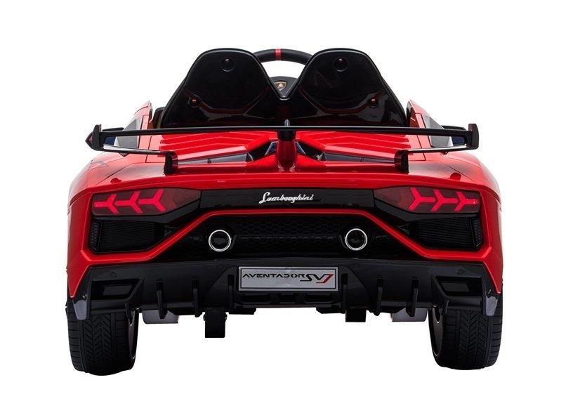 Elektriskā sporta automašīna bērniem Lamborghini Aventador Red