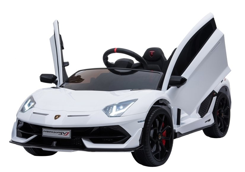 Электрический спортивный автомобиль для детей Lamborghini Aventador White