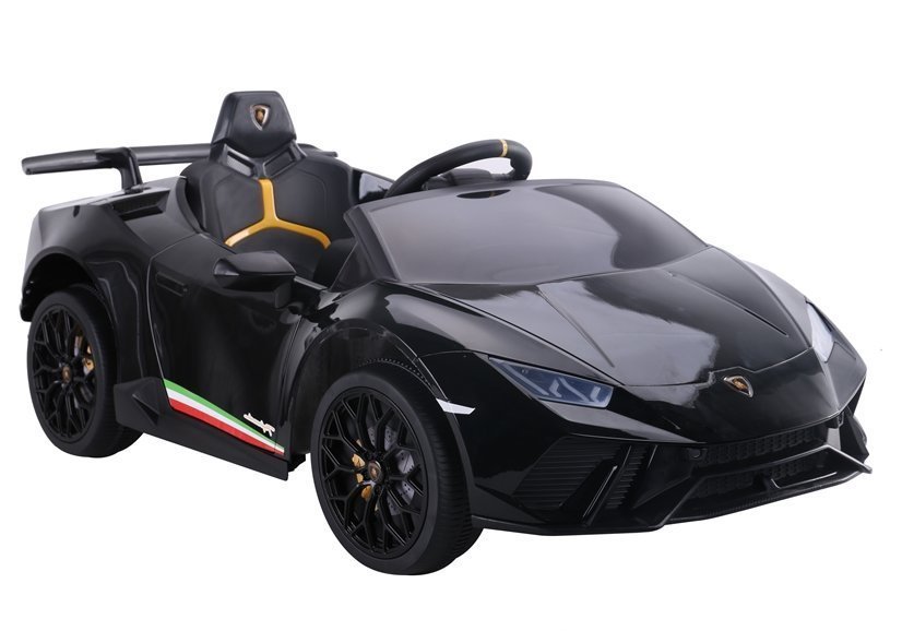 Elektriskā sporta automašīna bērniem Lamborghini Huracan Black