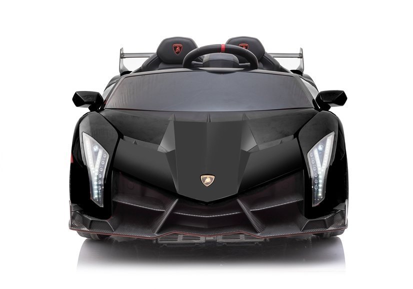 Elektriskā sporta automašīna bērniem Lamborghini Veneno Black