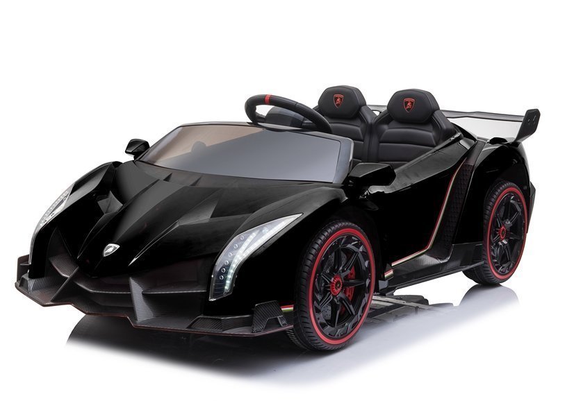 Elektriskā sporta automašīna bērniem Lamborghini Veneno Black