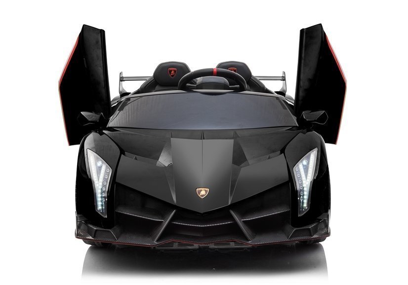 Elektriskā sporta automašīna bērniem Lamborghini Veneno Black