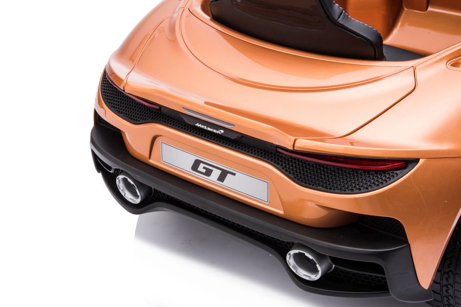 Электрический спортивный автомобиль для детей McLaren GT 12V Golden Painted