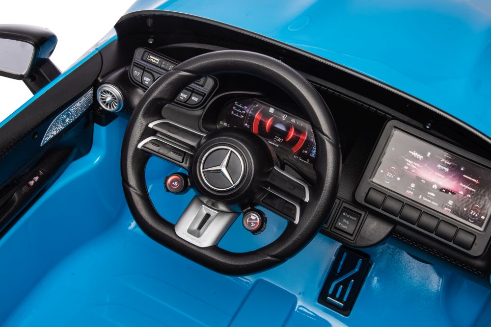 Elektriskā sporta automašīna bērniem Mercedes AMG SL63 Blue