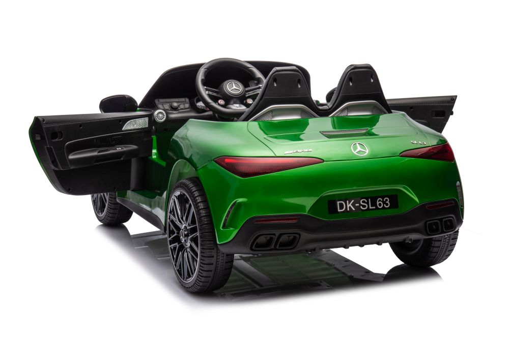 Электрический спортивный автомобиль для детей Mercedes AMG SL63 Green