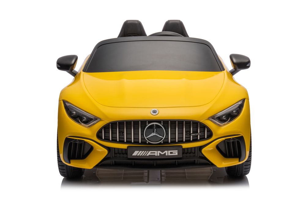 Электрический спортивный автомобиль для детей Mercedes AMG SL63 Yellow