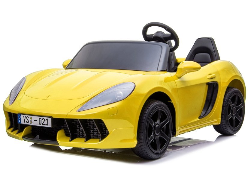 Elektriskā sporta automašīna bērniem YSA021A Yellow