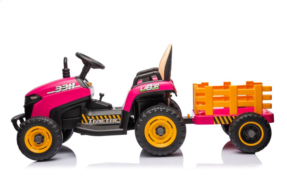 Elektriskais traktors bērniem BBH-030 Pink