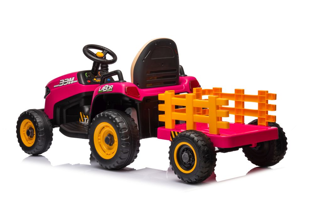 Elektriskais traktors bērniem BBH-030 Pink