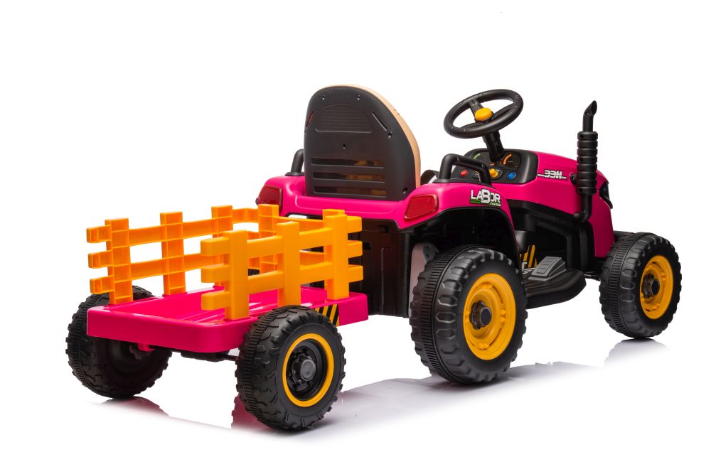 Elektriskais traktors bērniem BBH-030 Pink