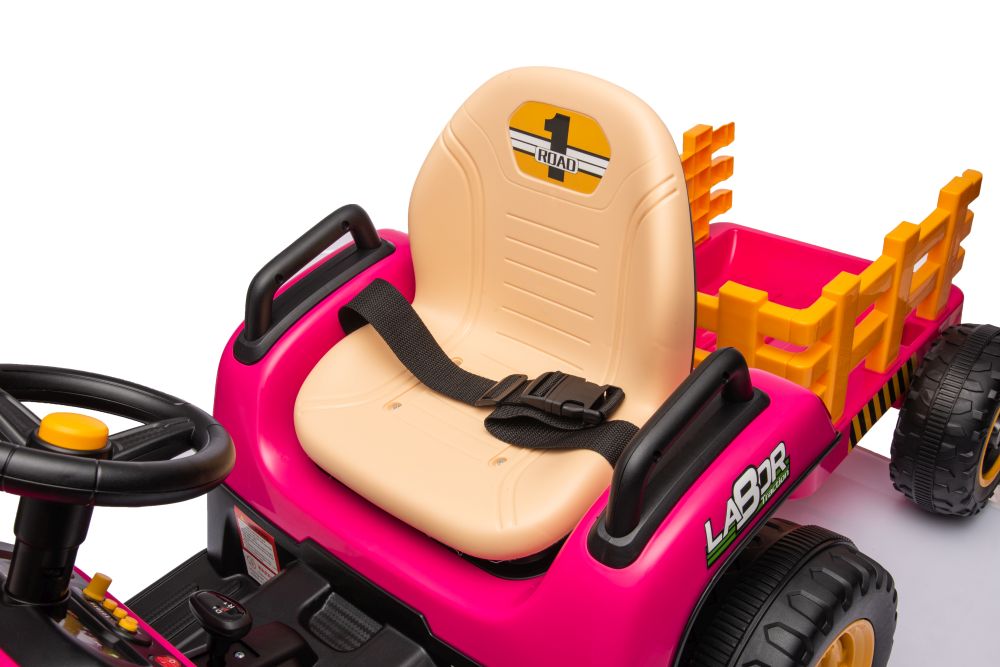 Elektriskais traktors bērniem BBH-030 Pink