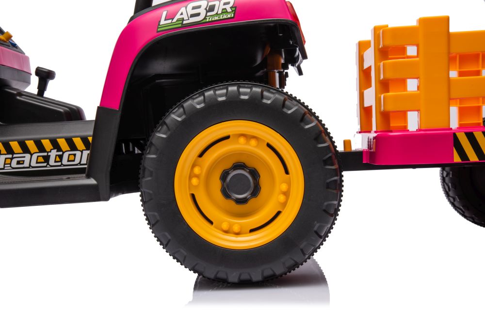 Elektriskais traktors bērniem BBH-030 Pink