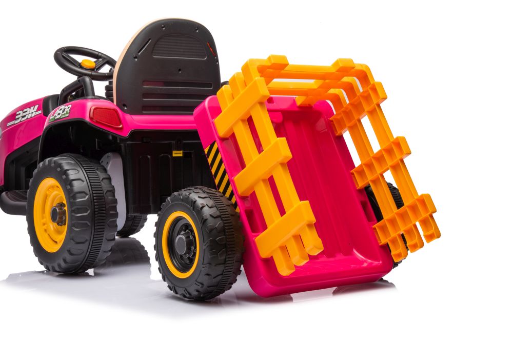 Elektriskais traktors bērniem BBH-030 Pink