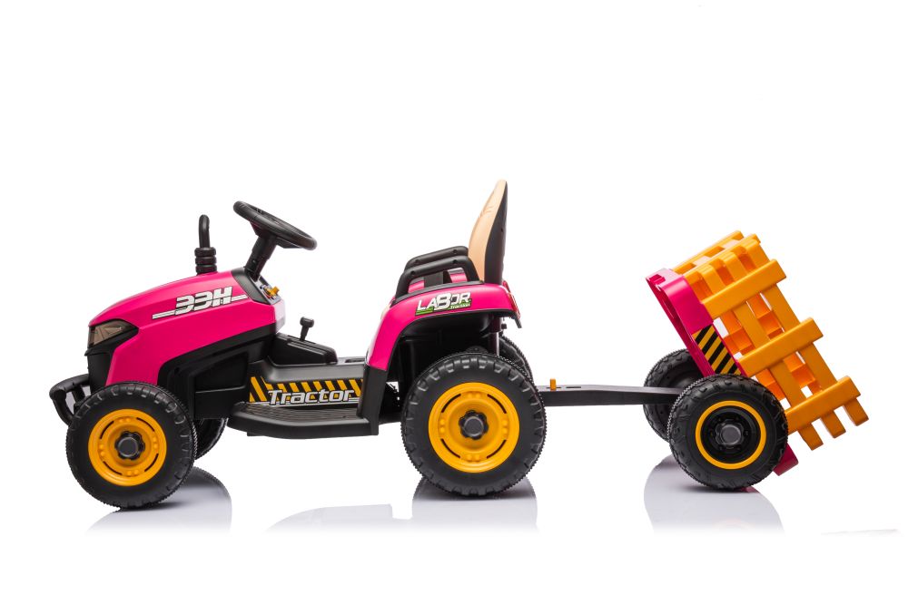 Elektriskais traktors bērniem BBH-030 Pink