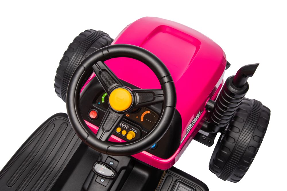 Elektriskais traktors bērniem BBH-030 Pink